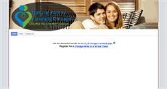 Desktop Screenshot of naturalfamilyplanningchicago.com