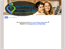 Tablet Screenshot of naturalfamilyplanningchicago.com